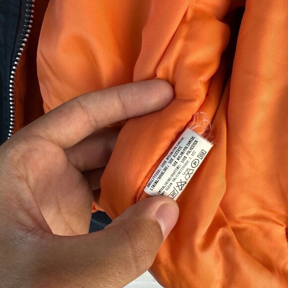 Schott NYC MA-1 Bomber Jacket – Classic Flight Jacket (Men's M) - Picture 8 of 8